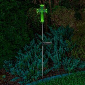 Lux-Landscape Solar Cross Light